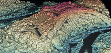 Nuage de points Lidar HD - Besançon